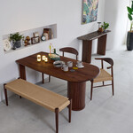 AL （エーエル）ペーパーコード チェア（ウォールナット） 