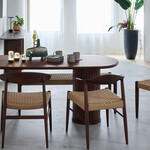 AL （エーエル）ペーパーコード チェア（ウォールナット） 