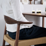 AL （エーエル）ペーパーコード チェア（ウォールナット） 