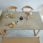 ウィルティック マティエラ塗装 ダイニングテーブル （横幅150 x 奥行85 cm） BE 