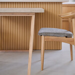 ウィルティック マティエラ塗装 ダイニングテーブル （横幅160 x 奥行85 cm） BE 