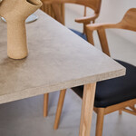 ウィルティック マティエラ塗装 ダイニングテーブル （横幅150 x 奥行85 cm） BE 