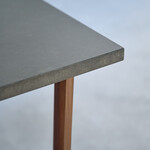 ウィルティック マティエラ塗装 ダイニングテーブル （横幅150 x 奥行85 cm） DGY 