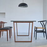 ウィルティック マティエラ塗装 ダイニングテーブル （横幅160 x 奥行85 cm） DGY 