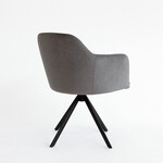 N-VISTA（エヌビスタ）チェア（アーム有）グレー 