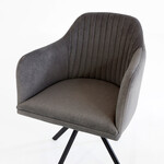 N-VISTA（エヌビスタ）チェア（アーム有）グレー 