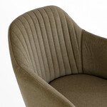 N-VISTA（エヌビスタ）チェア（アーム有）オリーブ 