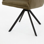 N-VISTA（エヌビスタ）チェア（アーム有）オリーブ 