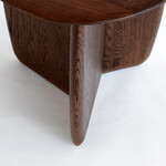 EDEN side table Espresso Oak top-Espresso Oak leg 
