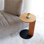 GUILD side table Light Oak-Black base 