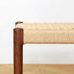 AL （エーエル）ペーパーコード ベンチ（ウォールナット） AL ウォールナット