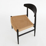 HS（エイチエス）ペーパーコード チェア（ブラック） 