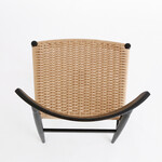 HS（エイチエス）ペーパーコード チェア（ブラック） 