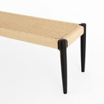 AL （エーエル）ペーパーコード ベンチ（ブラック） 