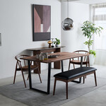 North（ノース） 100 ダイニングベンチ（ウォールナット） 