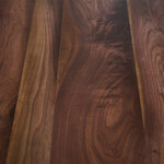 ウィルティック ヨコハギ無垢 ダイニングテーブル （横幅150 x 奥行85 cm） ウォールナット 