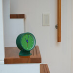 メタルクォーツ アラームクロック（グリーン） 