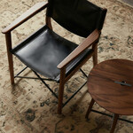 【限定】foxx chair（フォックス）Lounge Chair（ラウンジチェア） Deck BK Leather 