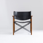 【限定】foxx chair（フォックス）Lounge Chair（ラウンジチェア） Deck BK Leather 