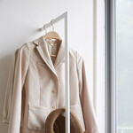 スリムコートハンガー ライン（ホワイト） 