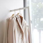 スリムコートハンガー ライン（ホワイト） 