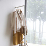 スリムコートハンガー ライン（ホワイト） 