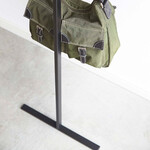 スリムコートハンガー ライン（ブラック） 