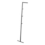 スリムコートハンガー ライン（ブラック） 