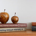 Marble Apple Brown （マーブルアップル） ※天然石から作られている為、素地の色味や削り出し場所により同色の中でも色味に個体差がございます。