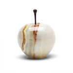 Marble Apple Stripe （マーブルアップル） ※天然石から作られている為、素地の色味や削り出し場所により同色の中でも色味に個体差がございます。