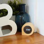 グラビティフリップ サーモメータークロック（イエロー） 