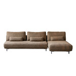 SWAMPS（スワップス）シェーズロングソファ（BROWN） 