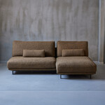 SWAMPS（スワップス）シェーズロングソファ（BROWN） 