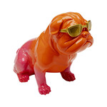 ファッションドッグ オレンジ 17cm デコフィギア 