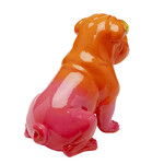 ファッションドッグ オレンジ 17cm デコフィギア 