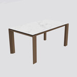 カリガリス オムニア ダイニングテーブル (セラミック) ／ Calligaris OMNIA ceramic Dining table[CS4058-R 160] P2C P2C P12 イメージCG画像