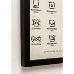 ランドリー61×41cm フレームピクチャー 