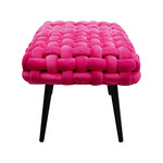 ウィーブピンク 66cm　ベンチ 