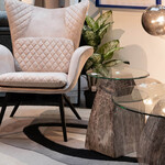 ロッキー O45cm　サイドテーブル 