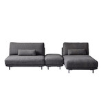 SWAMPS（スワップス）シェーズロングソファ（CHARCOL） 