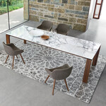 カリガリス オムニア ダイニングテーブル (セラミック) ／ Calligaris OMNIA ceramic Dining table[CS4058-R 160] P2C P2C P1GW