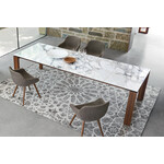 カリガリス オムニア ダイニングテーブル (セラミック) ／ Calligaris OMNIA ceramic Dining table[CS4058-R 160] P2C 