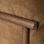 TIMM 190 sofa * 画像は本体：sofa Espresso Oak、張地range2-REDFORD-0006となります。