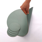ruca（ルカ） Round Coaster（ラウンドコースター）Eucalyptus Green 