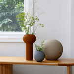 Ball Vase 10cm Grey 