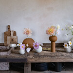 Pillar Vase 24cm Coconut 
