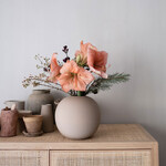 Ball Vase 20cm Sand 