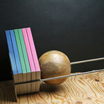 Slope Book End Silver（スロープブックエンド シルバー） 