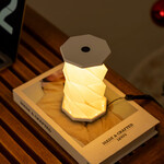 Mini Hexagon Twist Lamp（ミニヘキサゴン ツイストランプ）Lunar White 