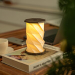 Mini Hexagon Twist Lamp（ミニヘキサゴン ツイストランプ）Walnut Drift 